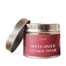 Pintail Candles Spiced Ginger & Lemon Thyme Tin Candle