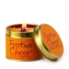 Lily-Flame Festive Cheer Tin Candle