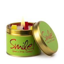 Lily-Flame Smile Tin Candle