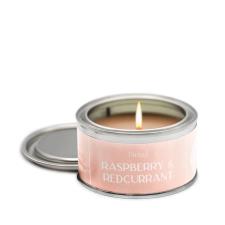 Pintail Candles Raspberry & Redcurrant Paint Pot Candle