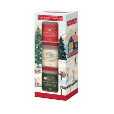 Yankee Candle 3 Filled Votive Candle Christmas Classics Gift Set