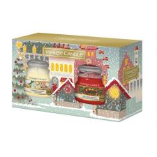 Yankee Candle 2 Small Jars Christmas Gift Set