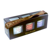 Lily-Flame Christmas 3 Tin Candle Gift Set