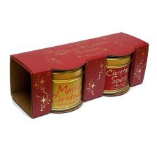 Lily-Flame Christmas 2 Mini Tin Candle Gift Set