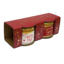 Lily-Flame Christmas 2 Mini Tin Candle Gift Set