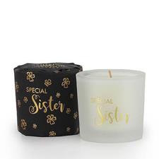 Ashleigh & Burwood Special Sister Wrapped Mini Candle