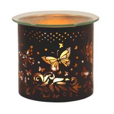 Aroma Black & Gold Butterfly Jar Sleeve & Wax Melt Warmer