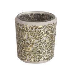 Aroma Champagne Crackle Tealight & Votive Holder