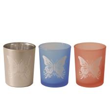 Aroma Butterfly 3 Tealight & Votive Holder Set