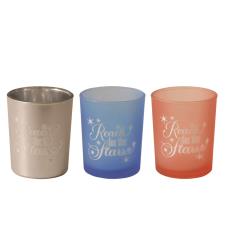 Aroma Reach for the Stars 3 Tealight &amp; Votive Holder Set