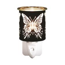 Aroma Black & Gold Large Butterfly Plug In Wax Melt Warmer