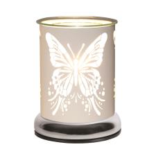 Aroma White Butterfly Touch Electric Wax Melt Warmer