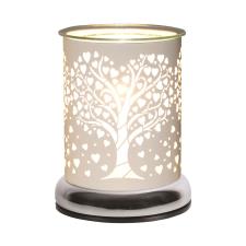 Aroma White Heart Tree Touch Electric Wax Melt Warmer