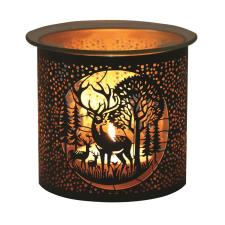 Aroma Black & Gold Deer Family Jar Sleeve & Wax Melt Warmer