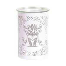 Aroma White Highland Cow Electric Wax Melt Warmer