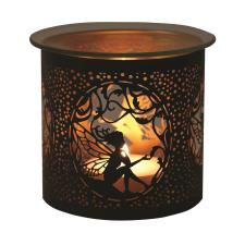 Aroma Black & Gold Fairy Jar Sleeve & Wax Melt Warmer