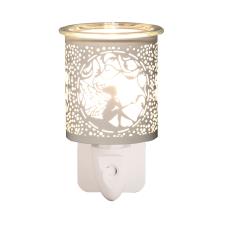 Aroma White & Gold Sitting Fairy Plug In Wax Melt Warmer