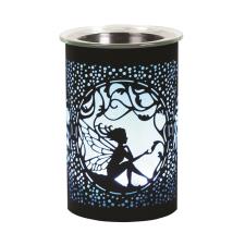 Aroma Black Sitting Fairy Colour Changing Electric Wax Melt Warmer