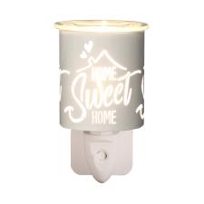 Aroma White & Gold Home Sweet Home Plug In Wax Melt Warmer