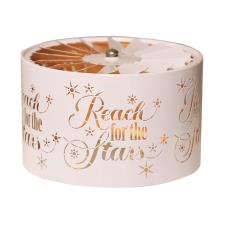 Aroma Silhouette White & Gold Carousel Reach for the Stars Shade