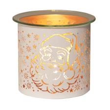 Aroma White & Gold Santa Jar Sleeve & Wax Melt Warmer