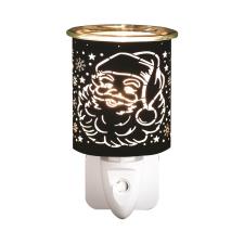 Aroma Black & Gold Santa Plug In Wax Melt Warmer