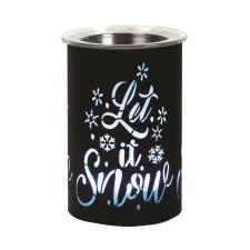 Aroma Black Let It Snow Colour Changing Electric Wax Melt Warmer