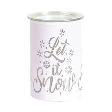 Aroma White Let It Snow Electric Wax Melt Warmer