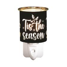 Aroma Black & Gold Tis the Season Plug In Wax Melt Warmer