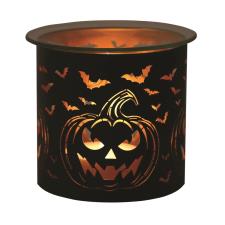 Aroma Black & Gold Pumpkin Jar Sleeve & Wax Melt Warmer