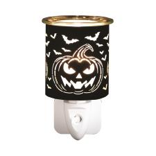 Aroma Black & Gold Pumpkin Plug In Wax Melt Warmer