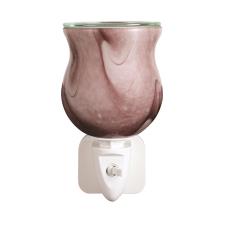 Aroma Purple Swirl Plug In Wax Melt Warmer