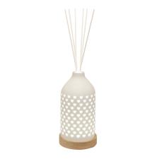 Woodbridge Hearts Clean Linen LED Light up Reed Diffuser