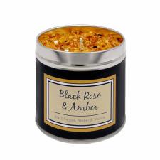 Best Kept Secret Black Rose & Amber Tin Candle