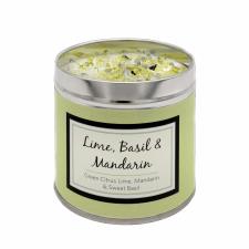 Best Kept Secret Lime Basil & Mandarin Tin Candle