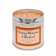 Best Kept Secret Orange Blossom & Rhubarb Tin Candle