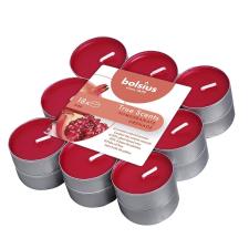 Bolsius Pomegranate 4 Hour Tealights (Pack of 18)