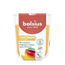 Bolsius Mango True Scents Small Glass Jar Candle