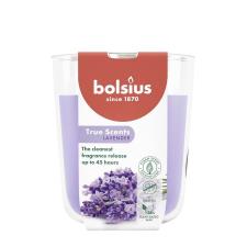 Bolsius Lavender True Scents Medium Glass Jar Candle