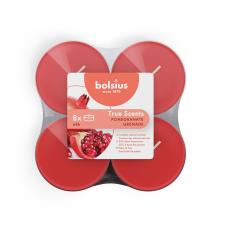 Bolsius Pomegranate 8 Hour Maxi Tealights (Pack of 8)