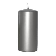 Bolsius Silver Pillar Candle 15cm x 7cm