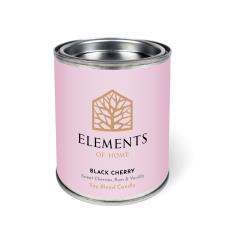 Elements of Home Black Cherry Tin Candle