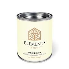 Elements of Home Spring Dawn Tin Candle