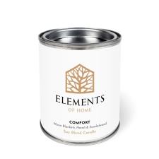 Elements of Home Comfort Tin Candle