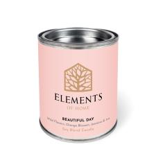 Elements of Home Beautiful Day Tin Candle