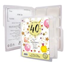 Best Kept Secrets 40th Birthday Wax Melts (Pack of 8)