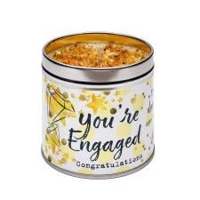 Best Kept Secrets You're Engaged Tin Candle