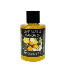 The Milford Collection Lime Basil &amp; Mandarin Fragrance Oil 15ml