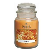 Price's Amber Large Jar Candle