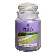 Price's Lavender & Lemongrass Large Jar Candle
